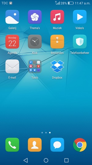 Selecteer E-mail