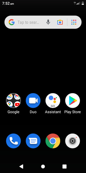 Swipe up
