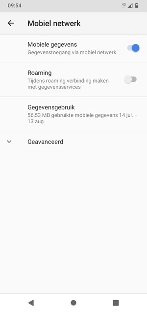 Selecteer Geavanceerd