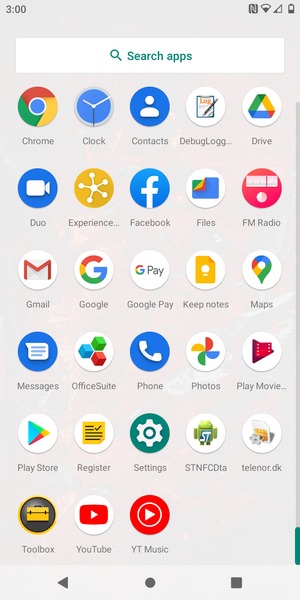 Select Settings