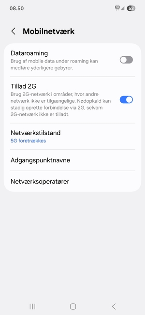 Vælg Adgangspunktnavne