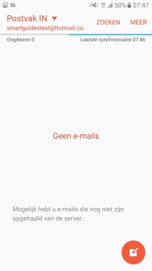 Uw Hotmail is klaar voor gebruik