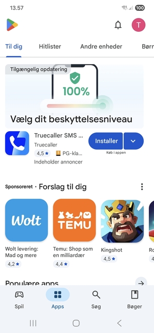 Vælg Søg