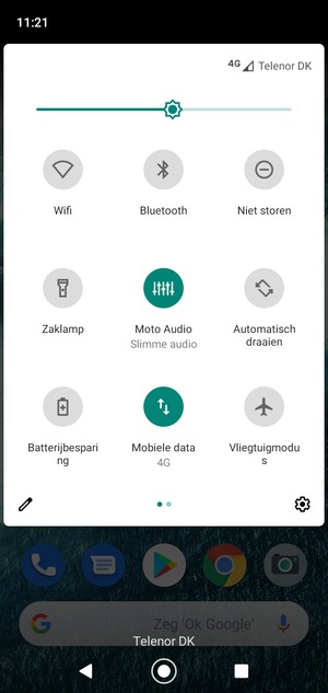 Selecteer Batterijbesparing