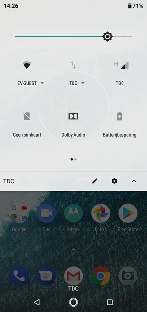 Schakel Wifi uit