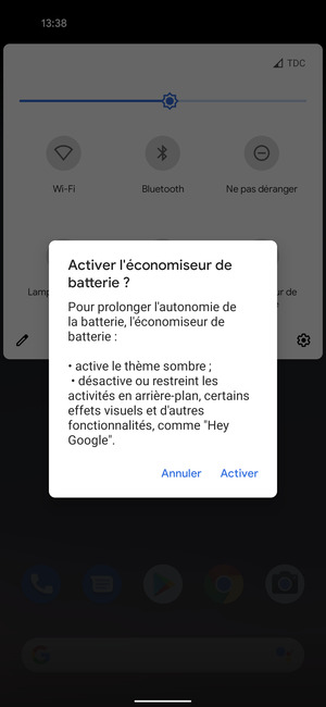 Sélectionnez Activer