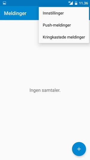 Velg Innstillinger