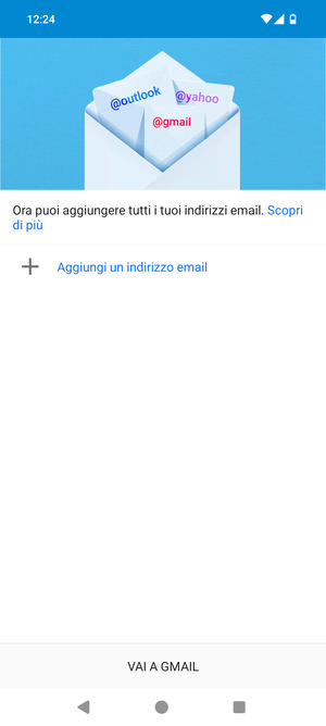 Seleziona Aggiungi un indirizzo email