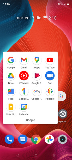 Seleziona Gmail