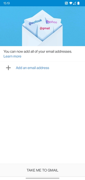 Select Add an email address