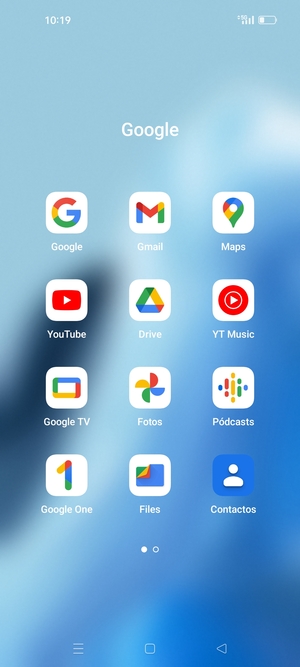 Seleccione Gmail