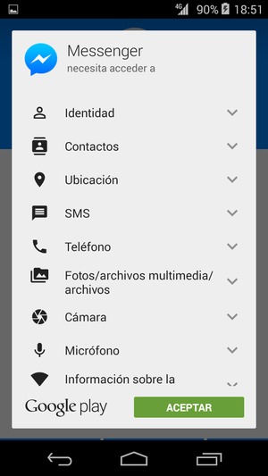 Seleccione ACEPTAR