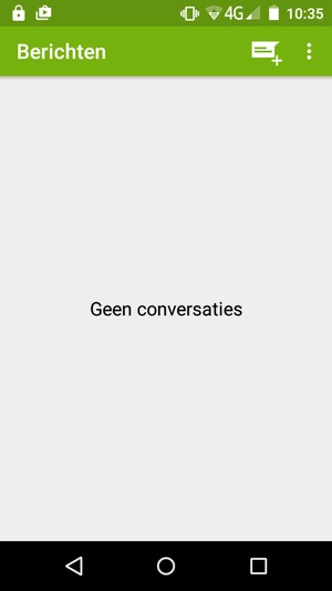 Selecteer de Menu-knop