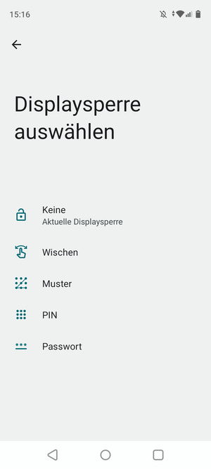 Wählen Sie Muster