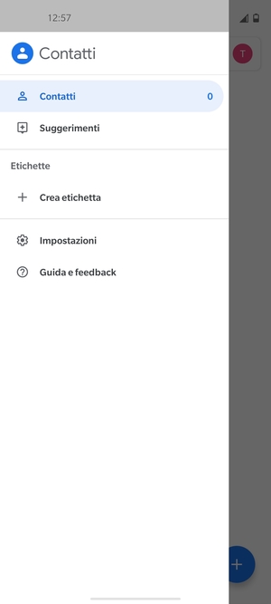Seleziona Impostazioni