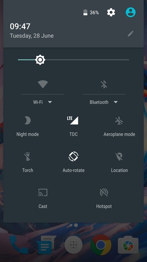 Select the Settings button