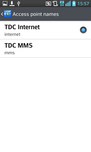 Your phone will reset to default Internet and MMS settings