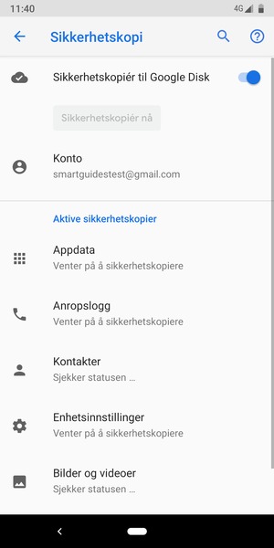 Velg Konto