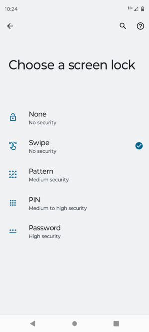 Select Pattern