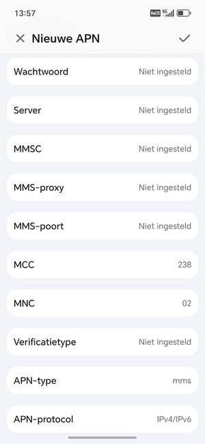 Selecteer OK
