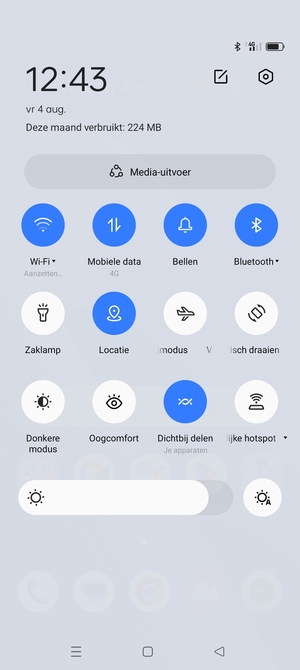 Schakel Wi-Fi en Bluetooth uit