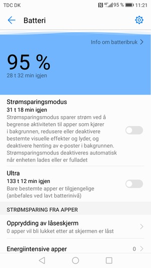 Slå på Ultra