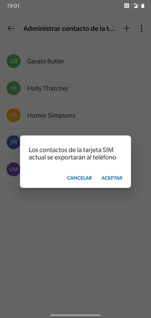 Seleccione ACEPTAR