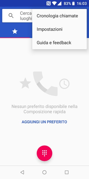 Seleziona Impostazioni