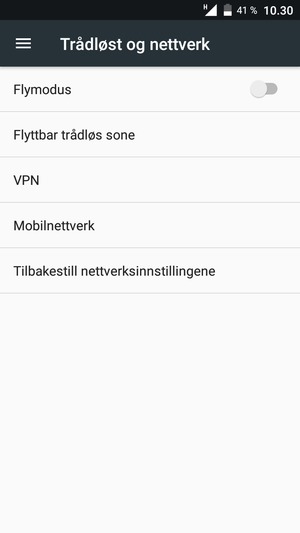 Velg Mobilnettverk