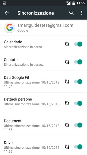 I tuoi contatti di Google verranno ora sincronizzati con il tuo telefono