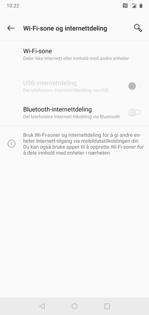 Velg Wi-Fi-sone