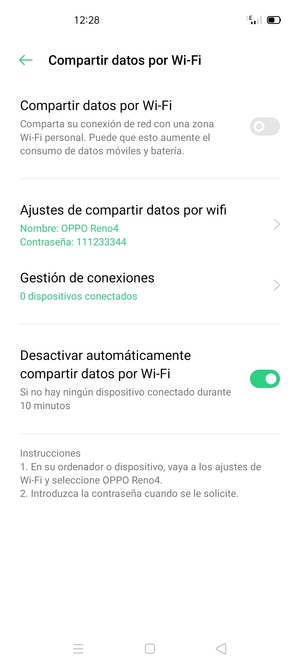Active Compartir datos por Wi-Fi