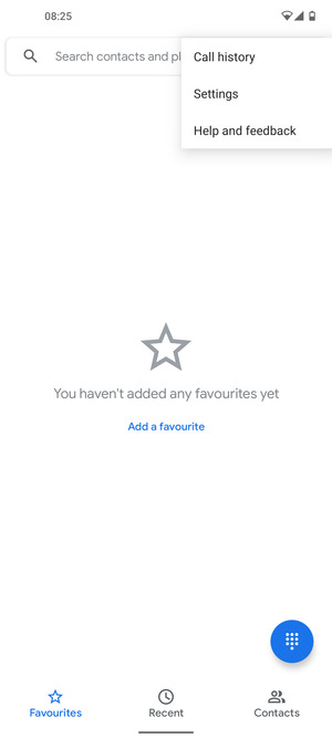 Select Settings