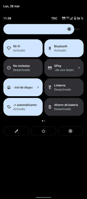 Desactive Wi-Fi y Bluetooth