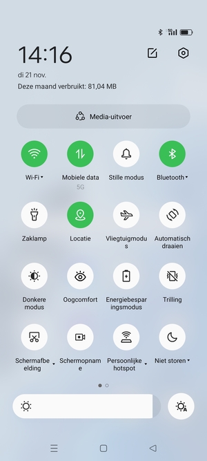 Schakel Wi-Fi en Bluetooth uit