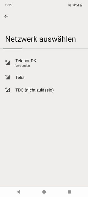 Warten Sie, bis die Suche abgeschlossen ist