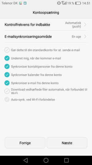 Vælg Næste