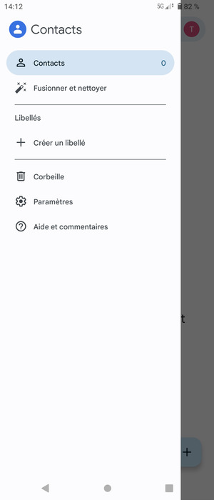 Sélectionnez Paramètres