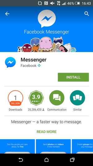 Select INSTALL