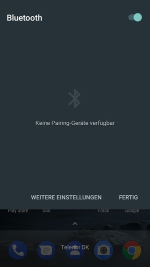 Schalten Sie Bluetooth aus