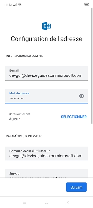 Saisissez votre mot de passe