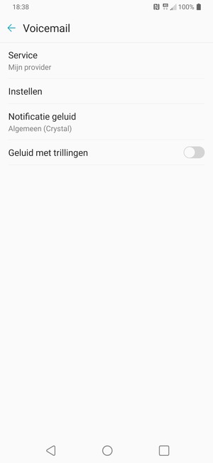 Selecteer Instellen