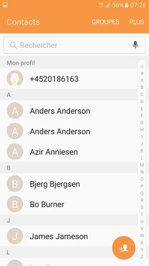 Sélectionnez PLUS