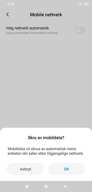 Velg OK