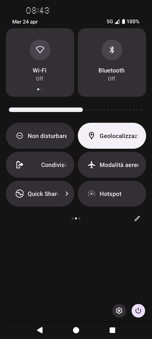 Disattiva Geolocalizzazione