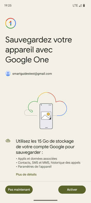 Sélectionnez Activer