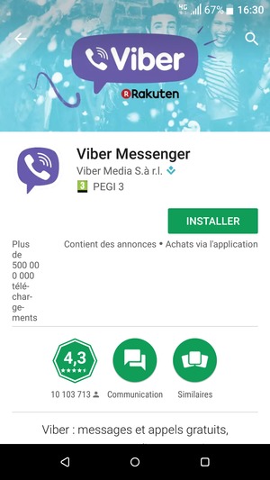 Sélectionnez INSTALLER