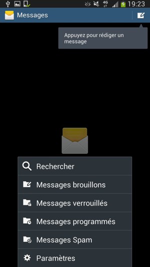 Sélectionnez Paramètres