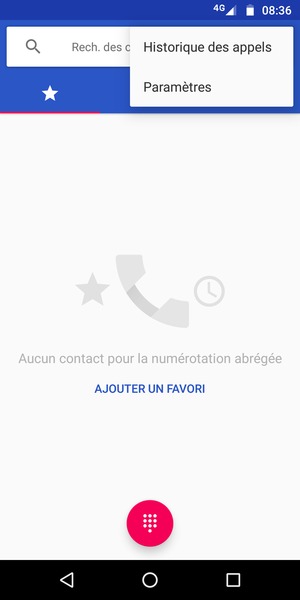 Sélectionnez Paramètres