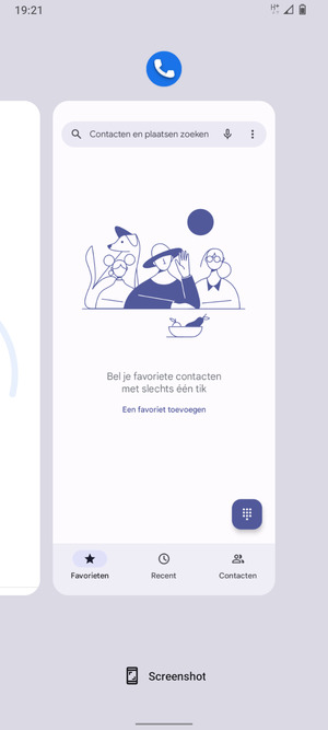 Veeg apps naar boven om ze te sluiten